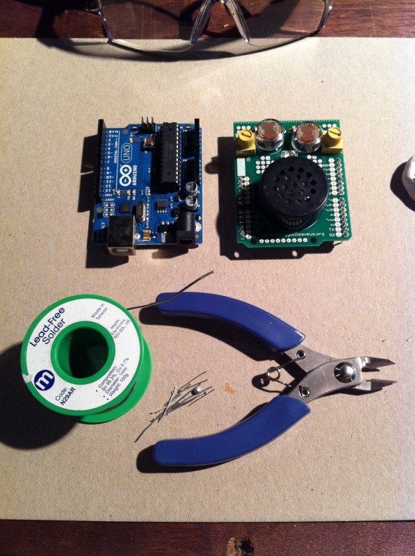 circuits: Digital creature, Arduino