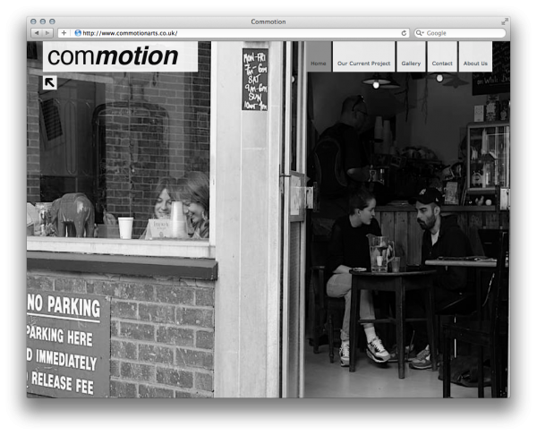 Commotion Arts Website