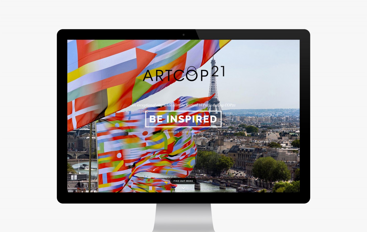 ArtCOP21 festival website