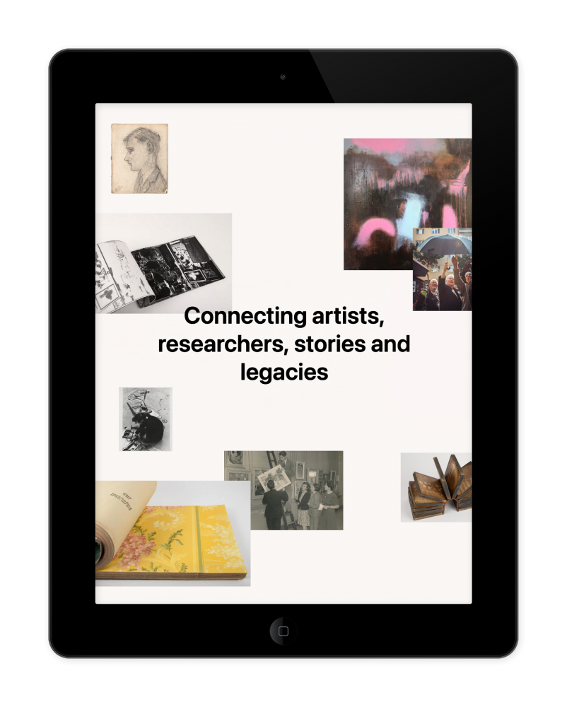 National Irish Visual Arts Archive (NIVAL) website