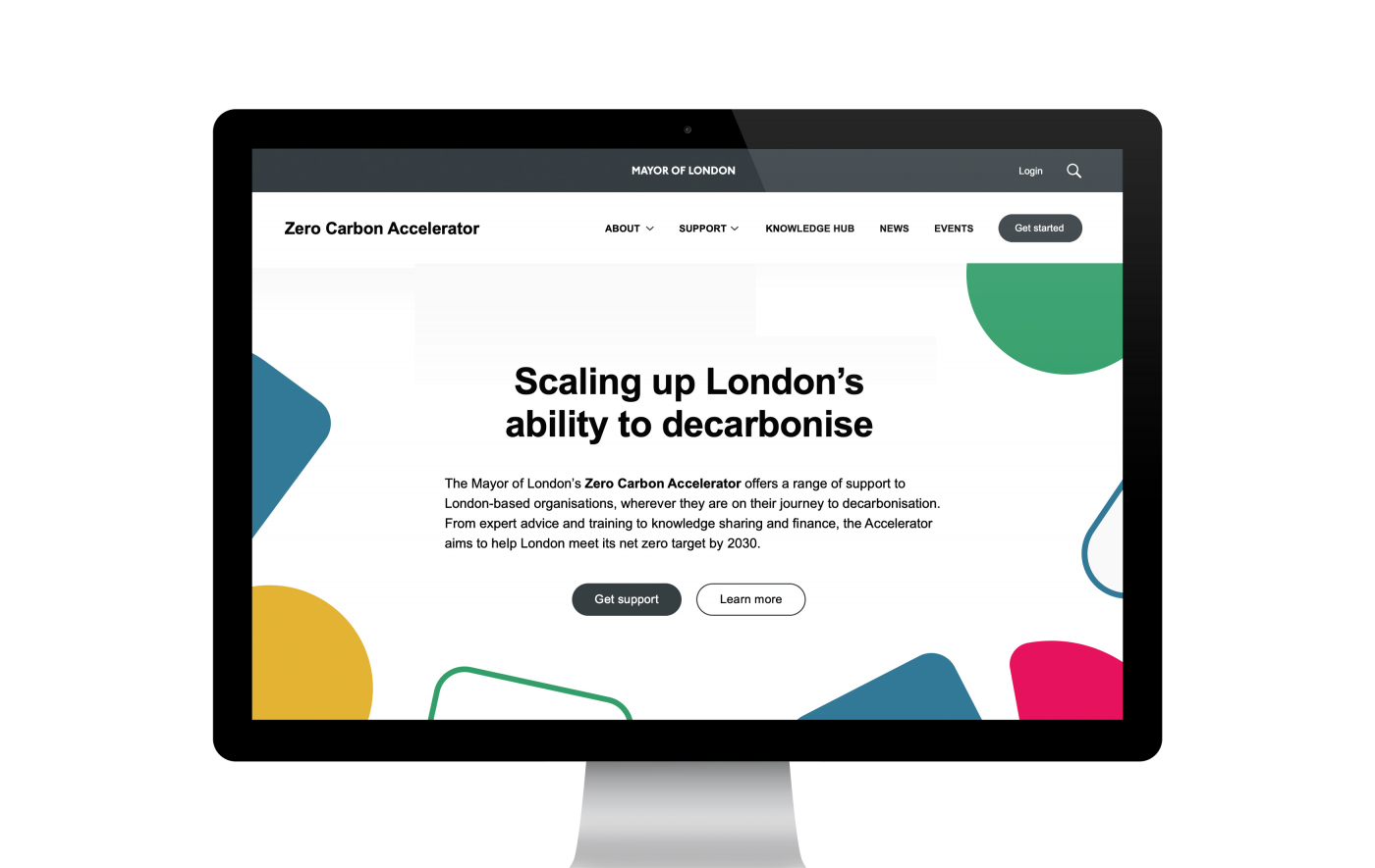 The Mayor of London’s Zero Carbon Accelerator website